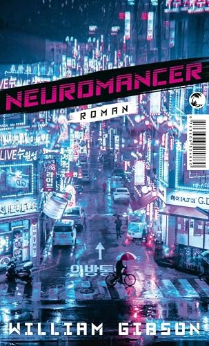 Neuromancer von William Gibson: Buchcover der deutschen Ausgabe